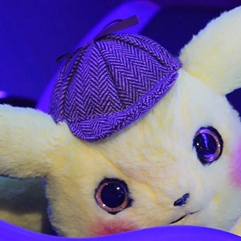 Pikachu Dedektif Peluş Oyuncak - Özel Pokémon Bebek