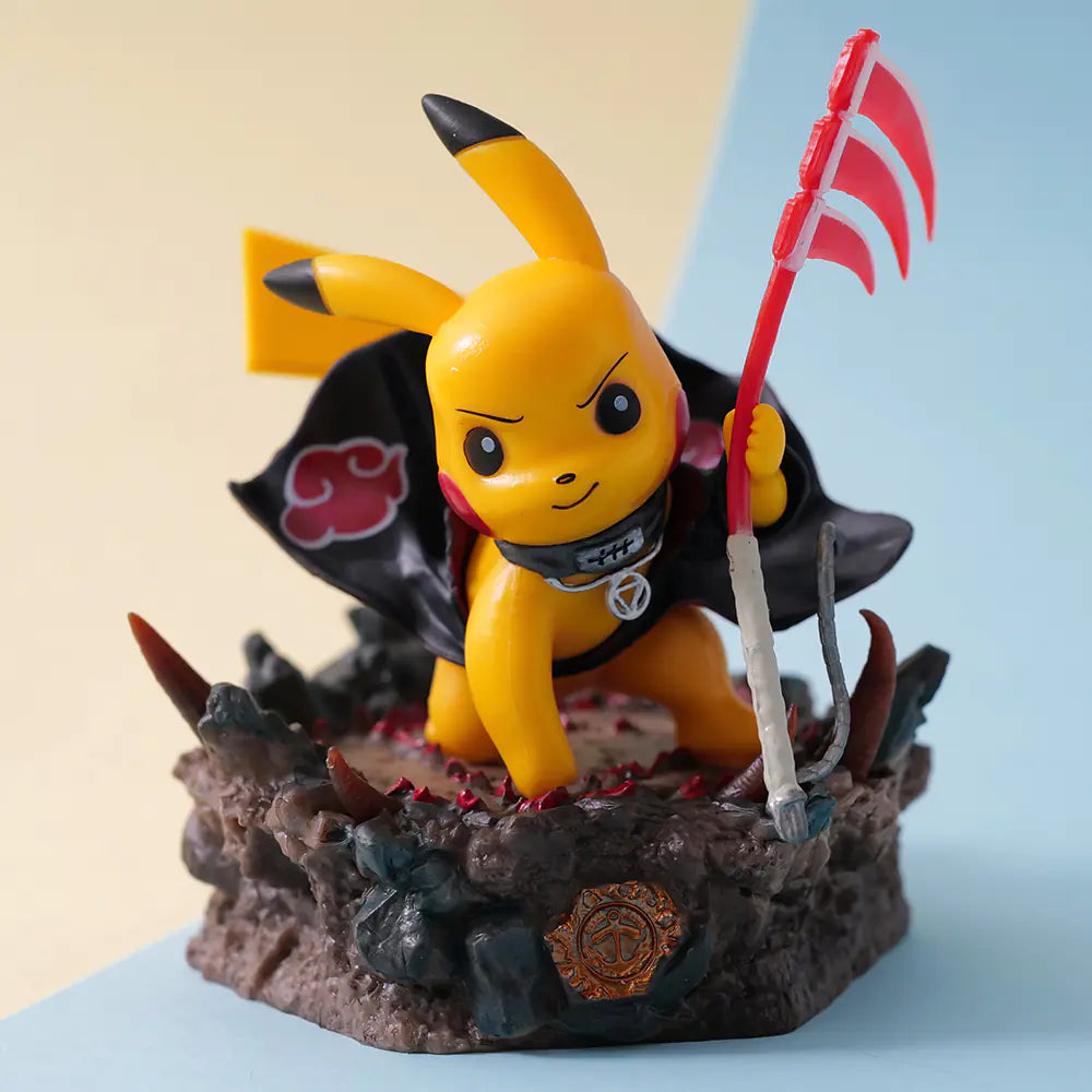 Pikachu Cosplay Figürü - Naruto Hidan Model Figür
