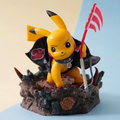 Pikachu Cosplay Figürü - Naruto Hidan Model Figür