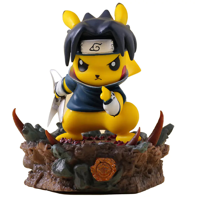 Pikachu Cosplay Figürü - Naruto Hidan Model Figür