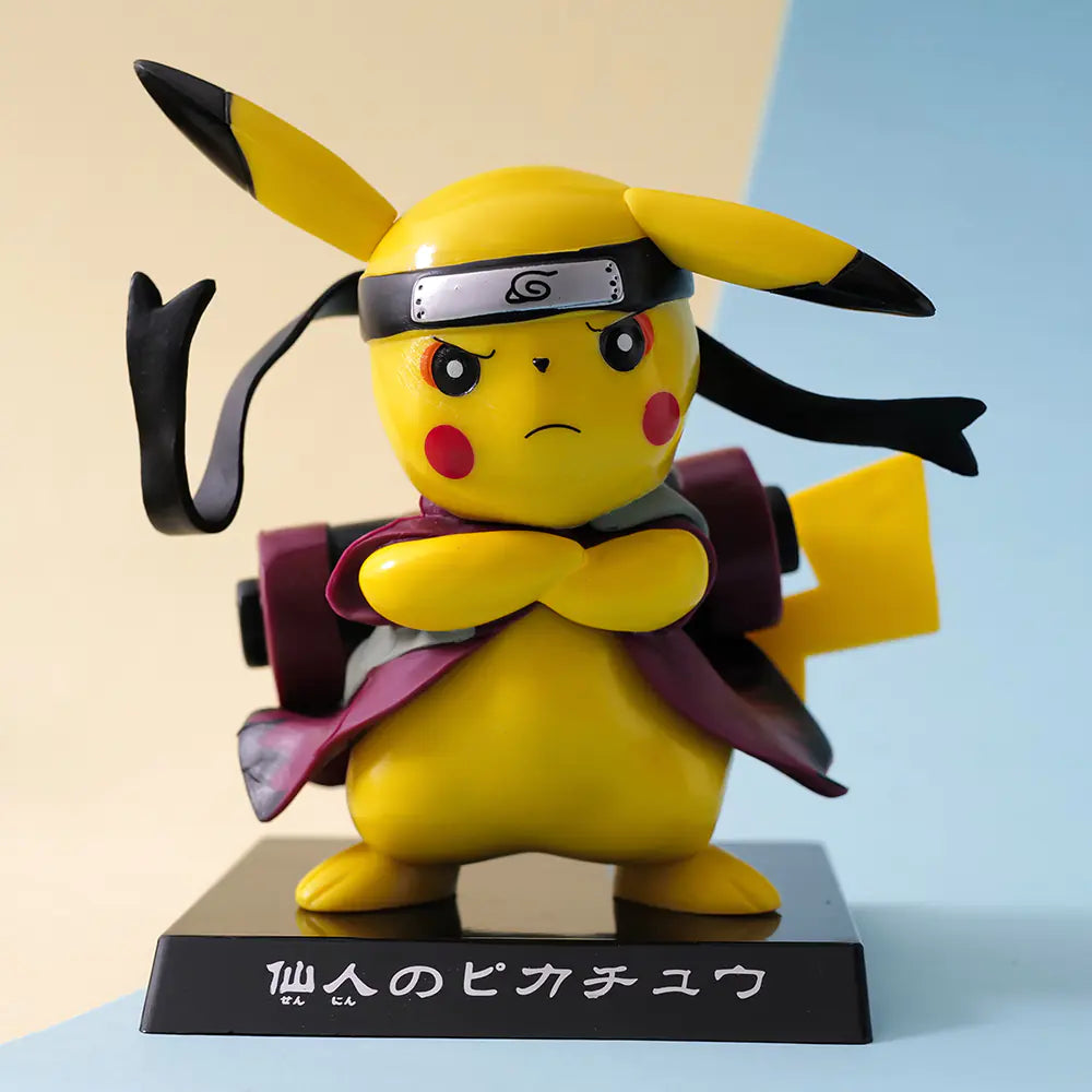 Pikachu Cosplay Figürü - Naruto Hidan Model Figür
